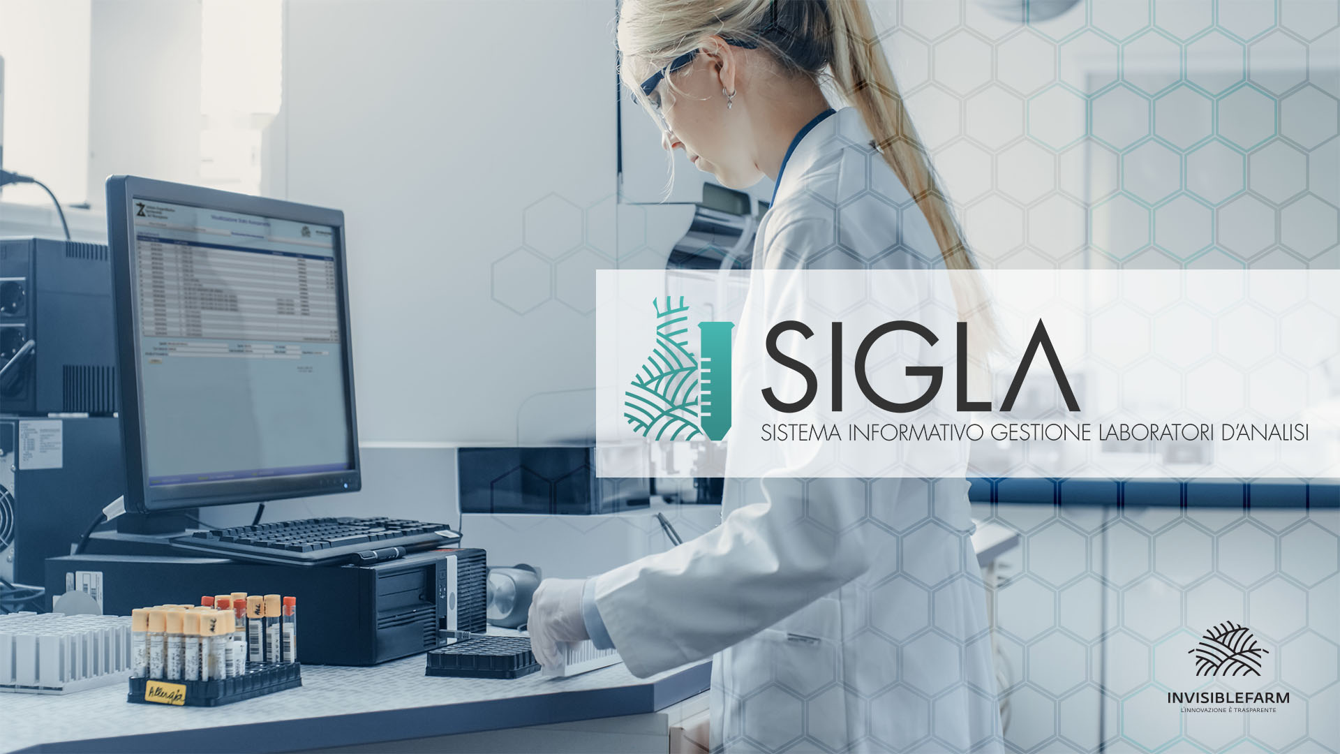 laboratorio di analisi con il sistema di SIGLA per gli IZS italiani