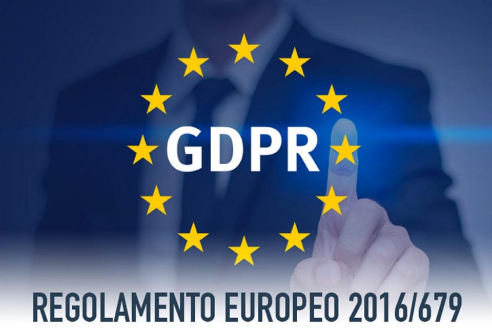 copertina del corso sul regolamento europeo GDPR