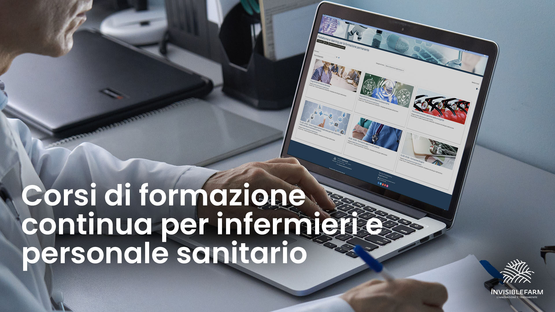 corsi online accreditabili ECM per infermieri e personale sanitario