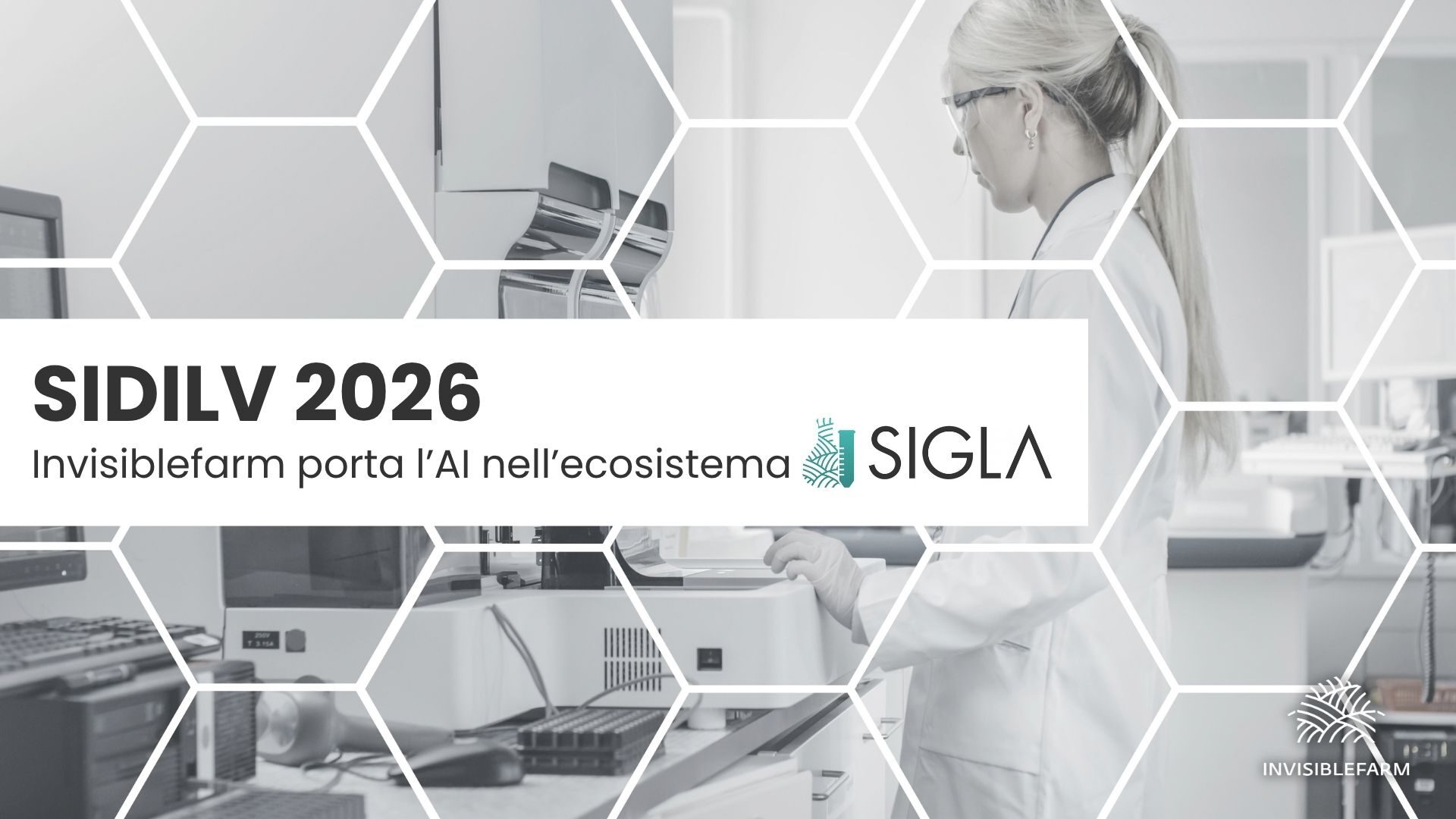 Invisiblefarm a SIDILV 2026 con SIGLA e le nuove applicazioni di Intelligenza Artificiale